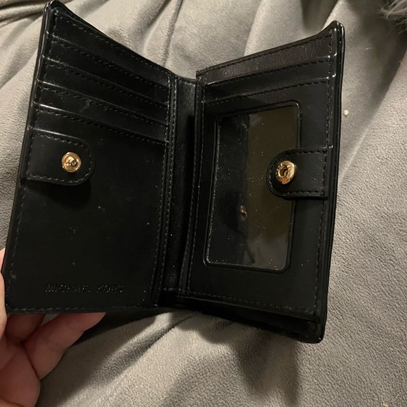Michael Kors Black Embossed Wallet - Picture 5 of 5
